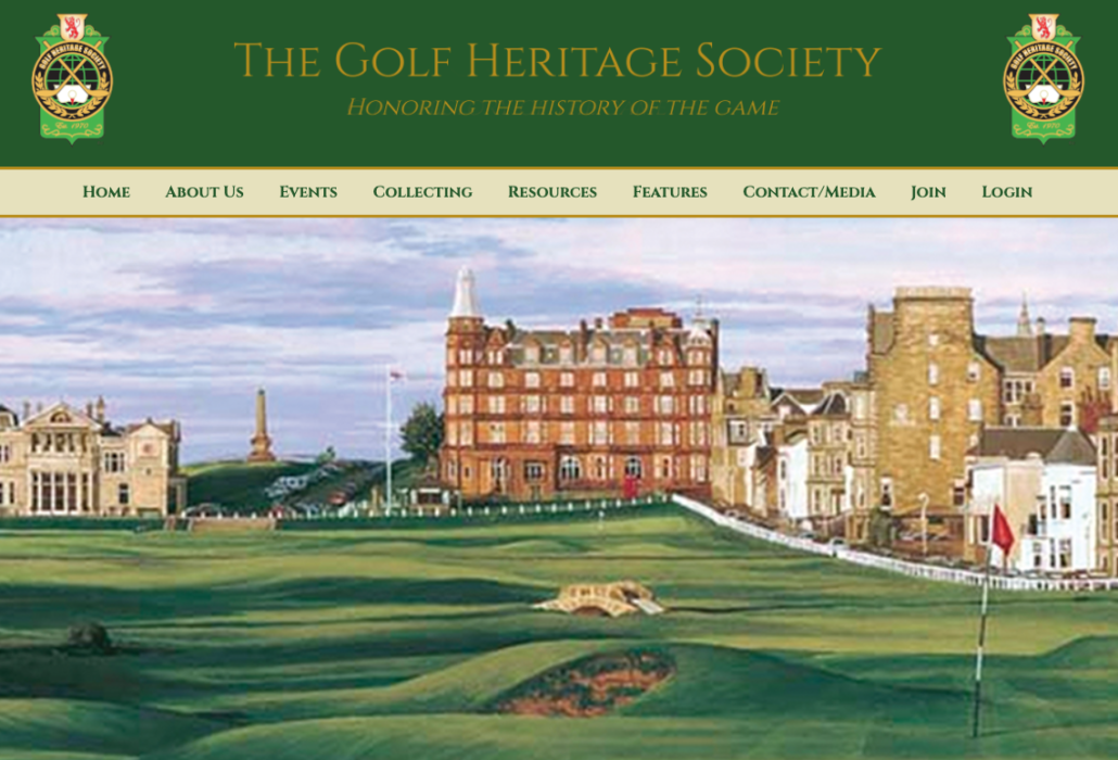 Becoming Board Member of Golf Heritage Society